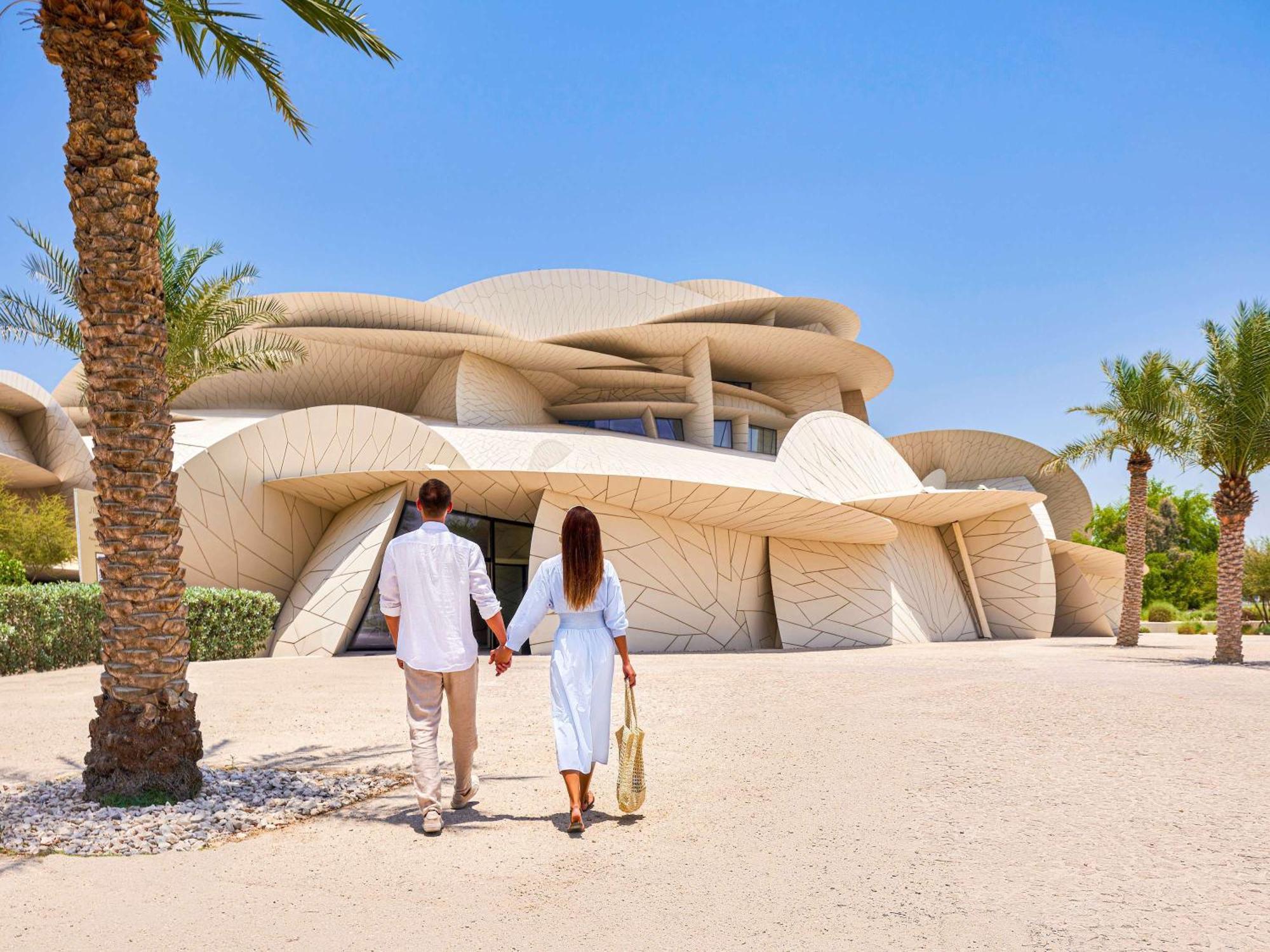 Fairmont Doha Hotell Lusail Exteriör bild The Louvre Abu Dhabi