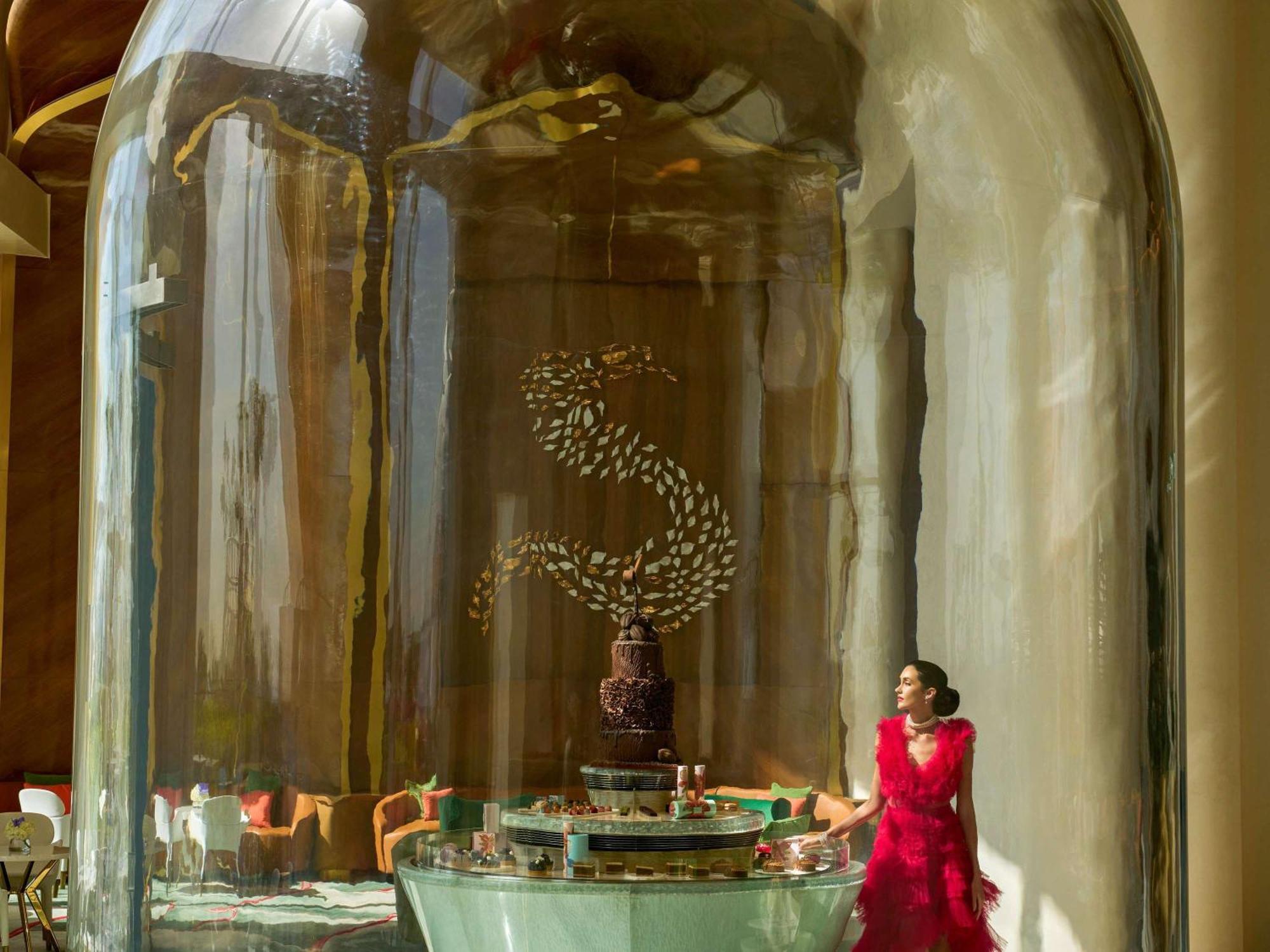 Fairmont Doha Hotell Lusail Exteriör bild The lobby of the Mandarin Oriental, Bangkok